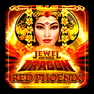 JEWEL OF THE DRAGON RED PHOENIX SLOT MACHINE